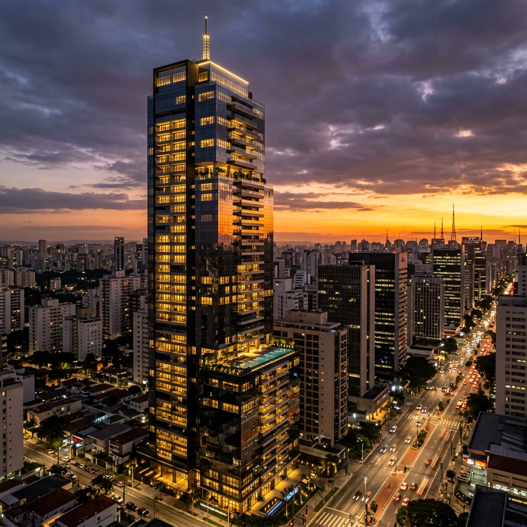 Edifício residencial de alto padrão em São Paulo - Douglas o Corretor