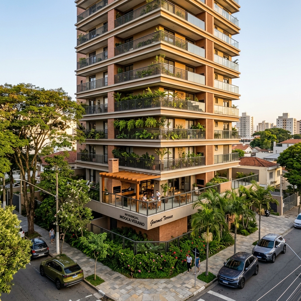Edifício Mooca Heritage - Apartamento de alto padrão na Mooca em São Paulo